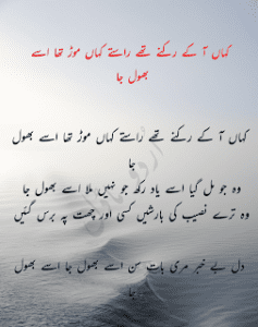 Khah aake rukne the raaste